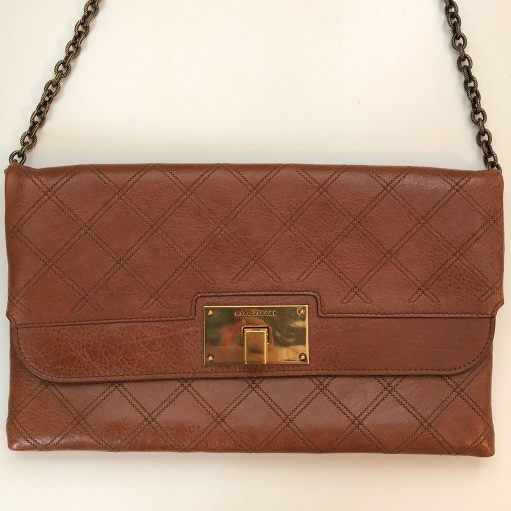 Marc Jacobs Tan Clutch